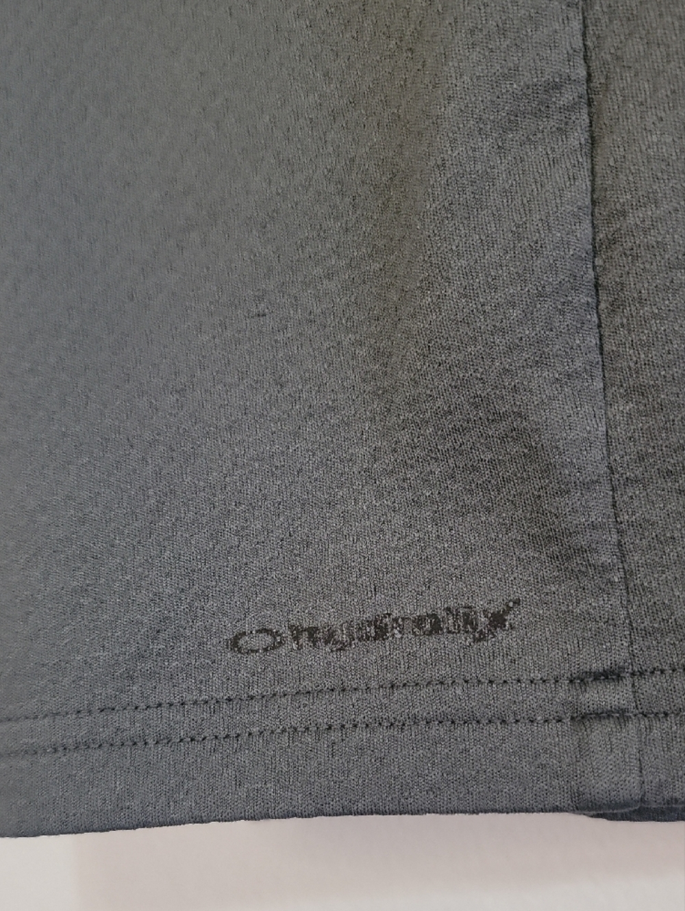 Oakley Grey Performance Athletic Shorts with Dark Contrast Waistband - Picture 3 of 7